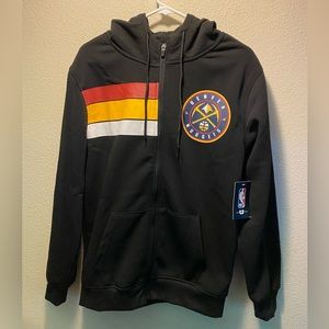 Official NBA, Denver Nuggets, Mile high Skyline edition, ZipUp sweatshirt